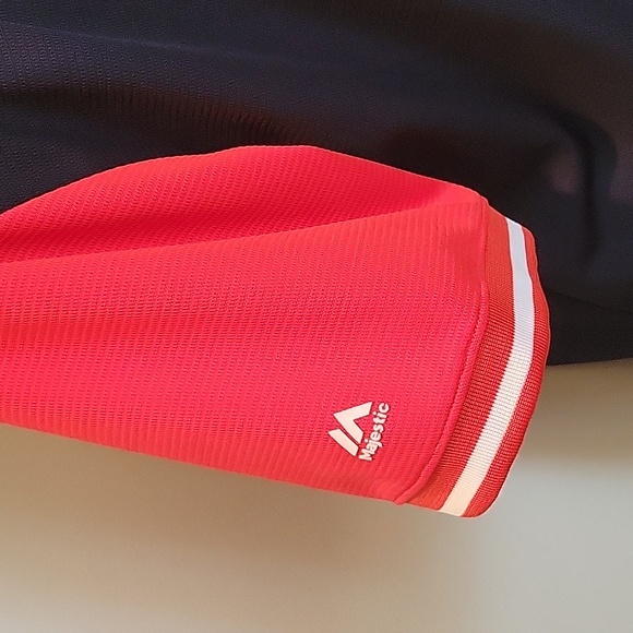 Atlanta Braves Ozzie Albies "Puchi" Majestic Jersey 2018 SZ M - Picture 5 of 8